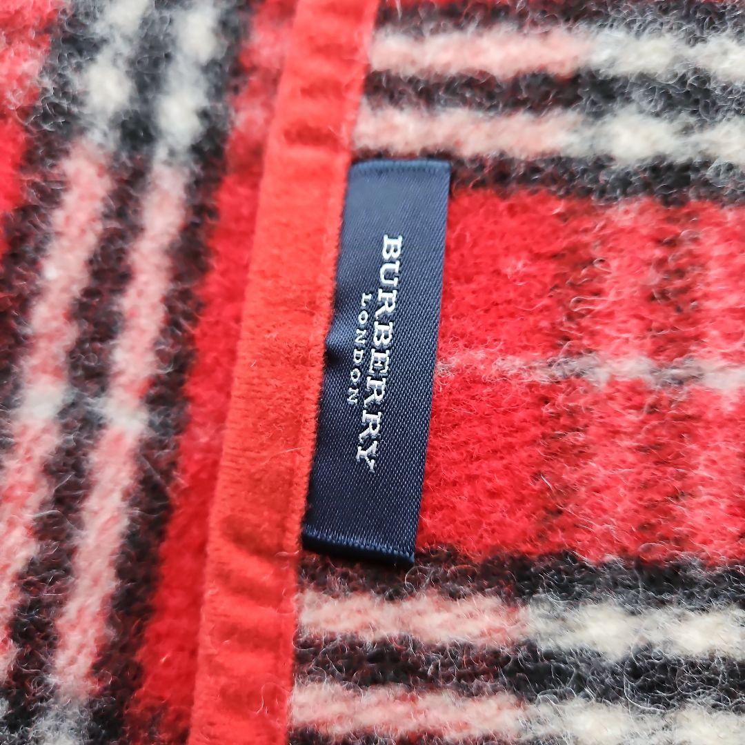 バーバリーロンドン　ウールブランケット