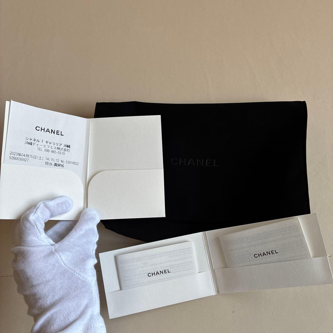 マンチェスター様美品⭐︎CHANELシャネル　チェーンウォレット　キャビアスキン