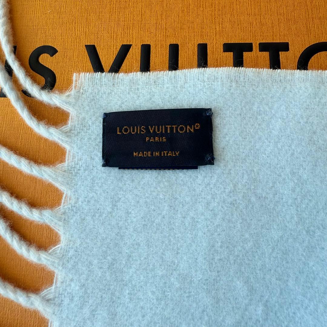 Louis Vuitton　ルイヴィトン　マフラー　レイキャビック　ライトブルー
