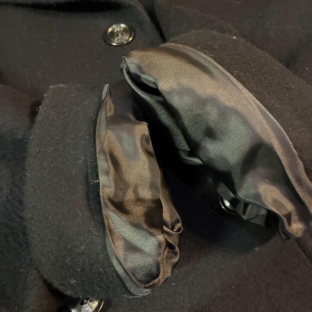 郁*様 TICCA ブラック ピーコート