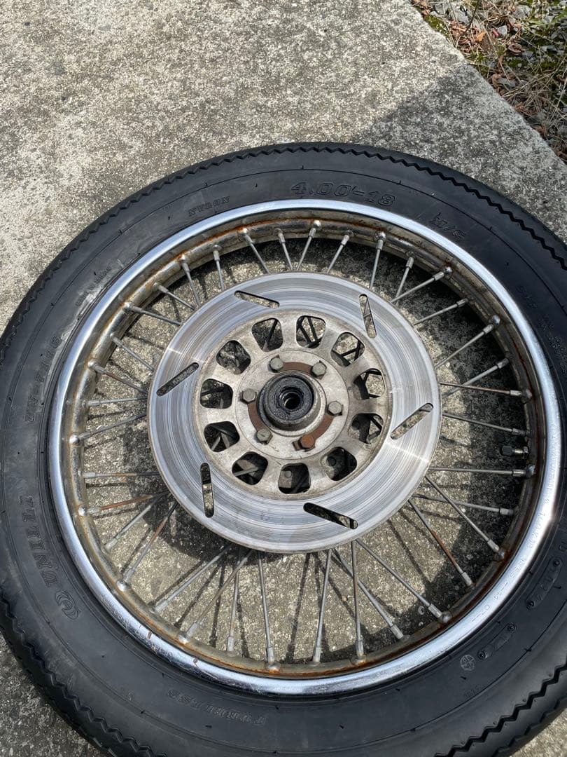 ビラーゴ250ビンテージタイヤ