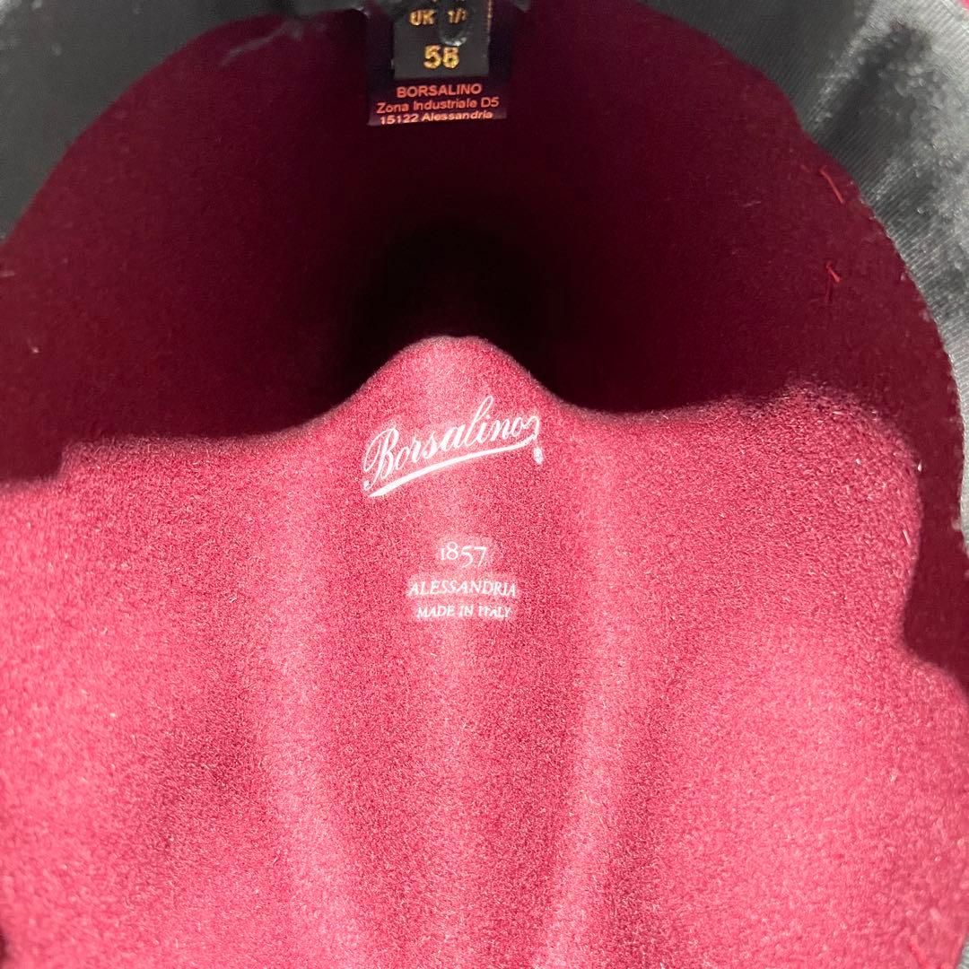 Borsalino ボルサリーノ メンズ ウール ハット イタリア製
