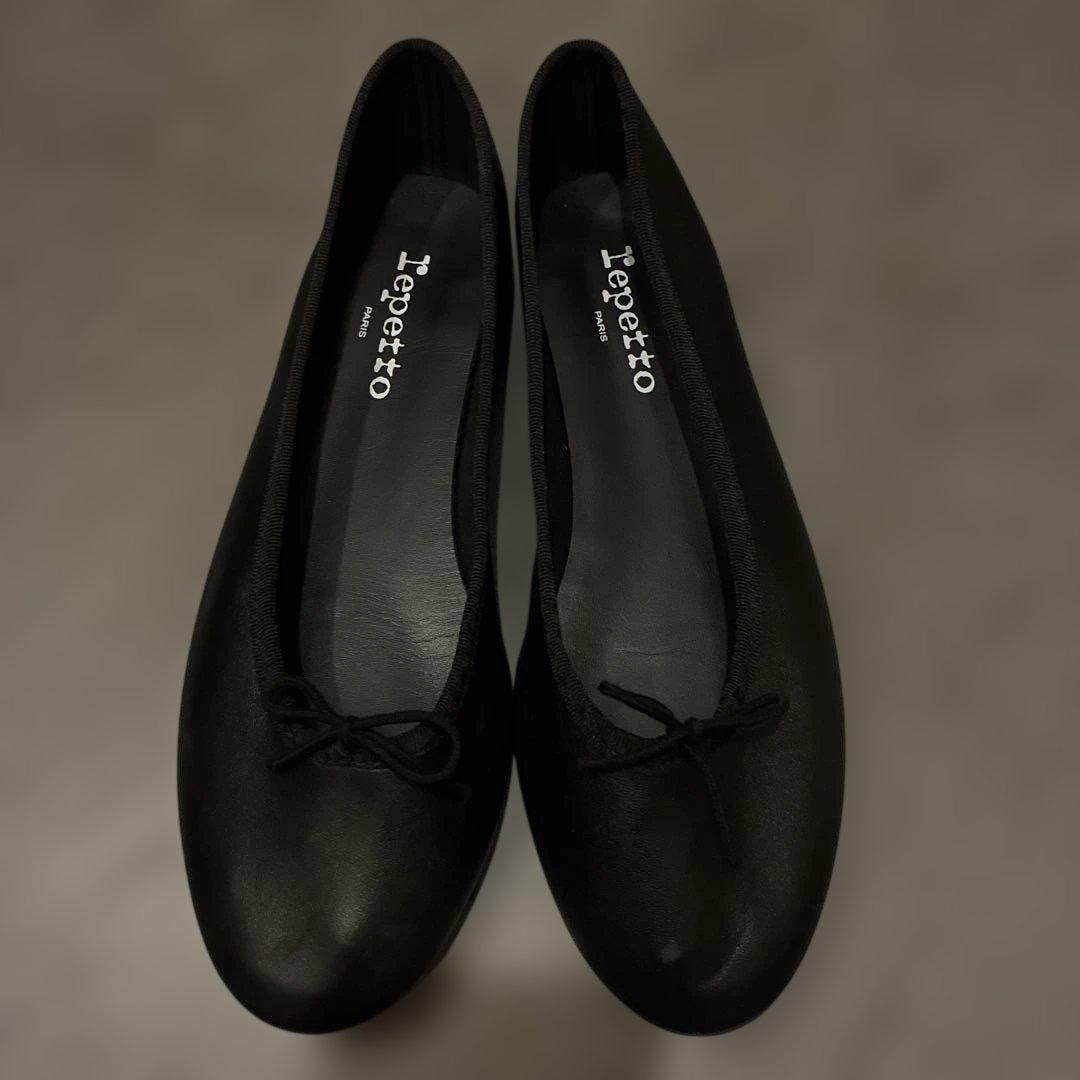 repetto ブラック バレエシューズ 40