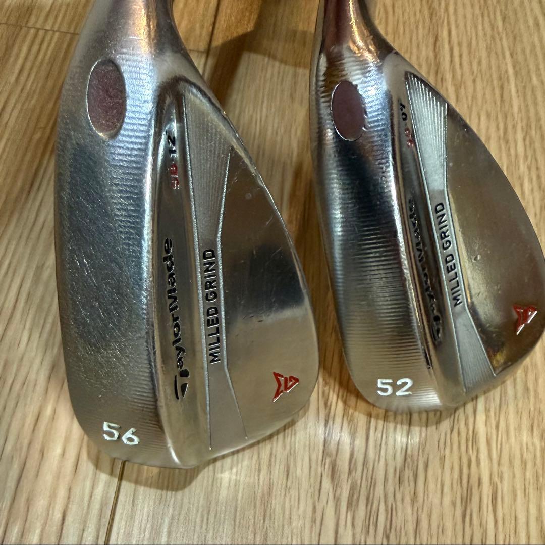 TaylorMade Milled Grindウェッジ 52度 56度