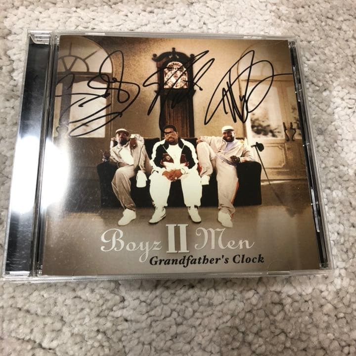 Boyz Ⅱ Men サイン入りCD
