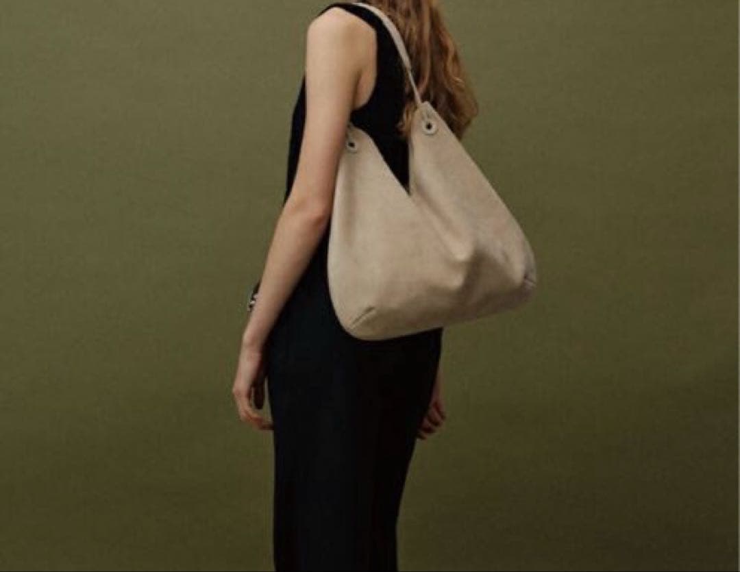 【極美品】Nothing written スエード トートバッグ ベージュ