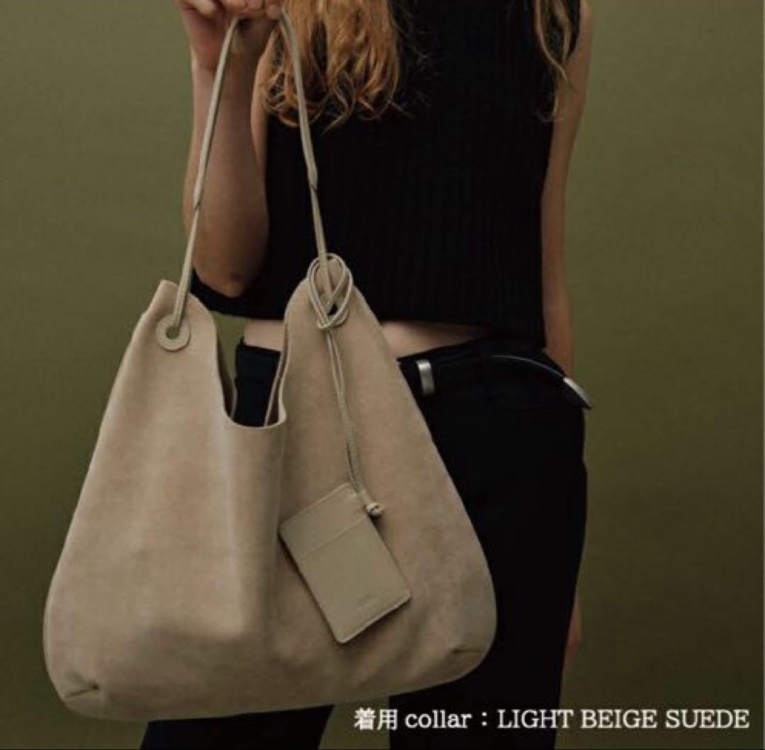 【極美品】Nothing written スエード トートバッグ ベージュ