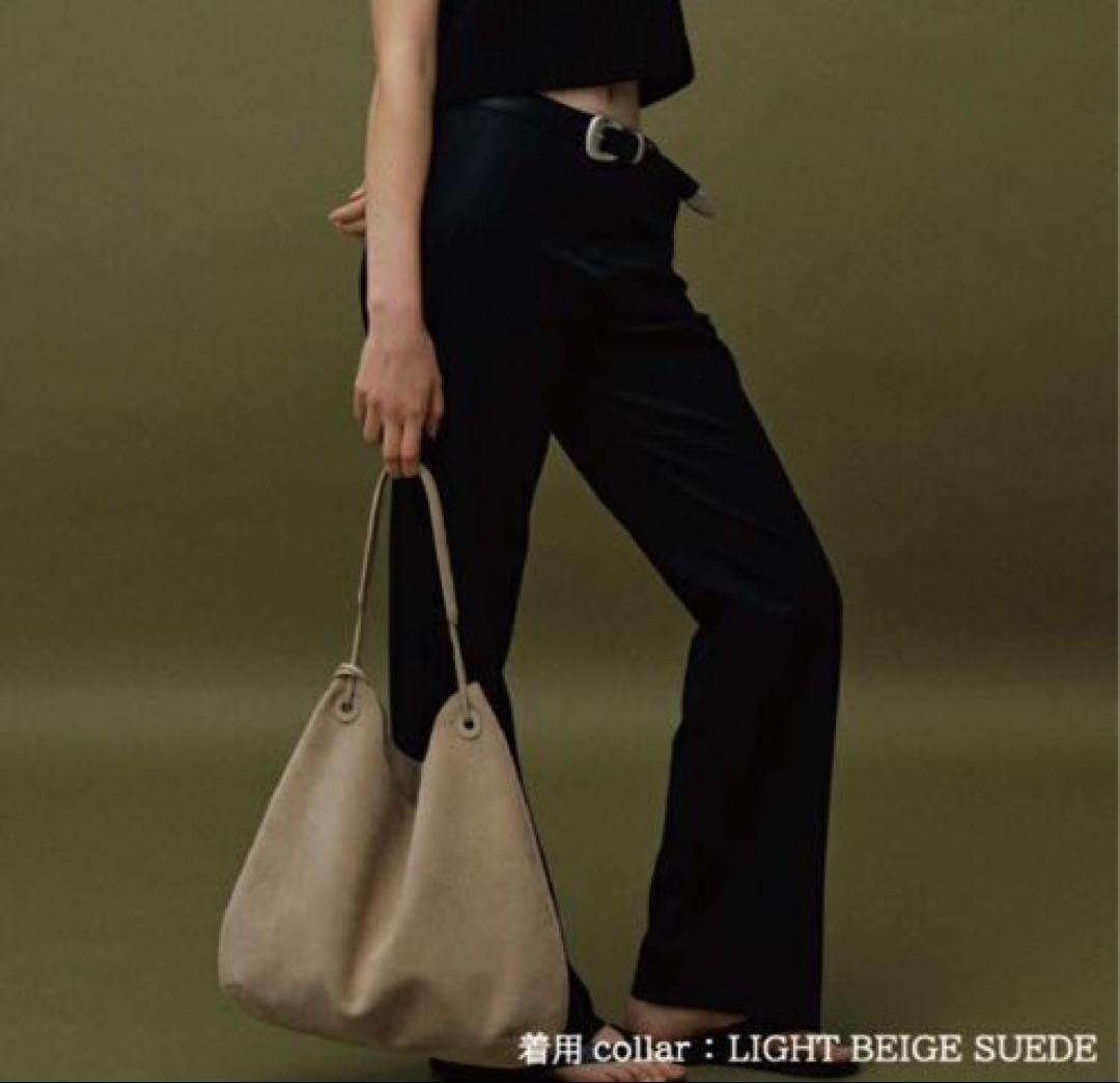 【極美品】Nothing written スエード トートバッグ ベージュ