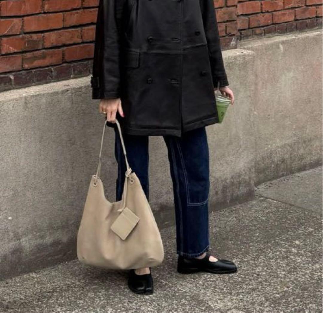 【極美品】Nothing written スエード トートバッグ ベージュ