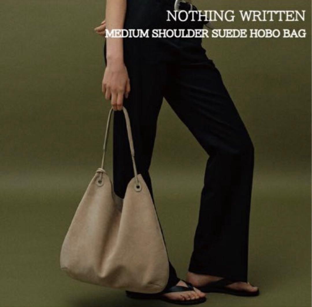【極美品】Nothing written スエード トートバッグ ベージュ