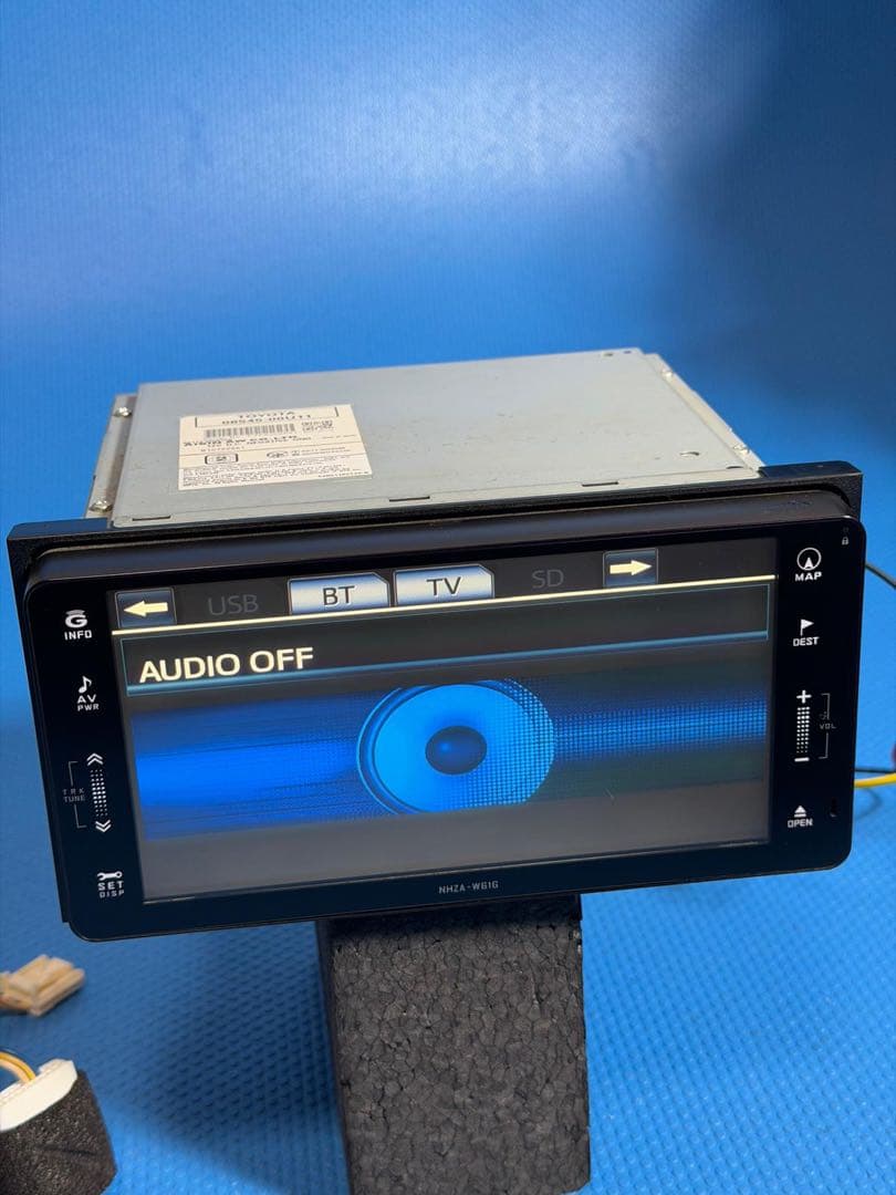 トヨタ純正 HDDナビ NHZA-W61G 2018年地図データ