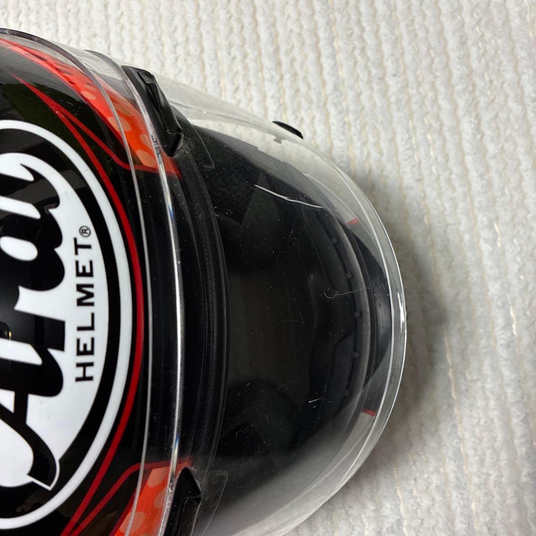 Arai QUANTUM-J オレンジ・ブラック