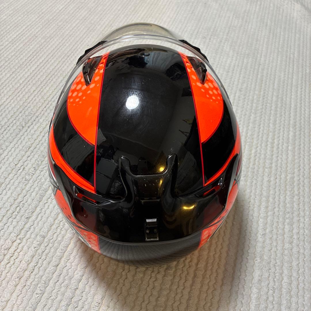 Arai QUANTUM-J オレンジ・ブラック