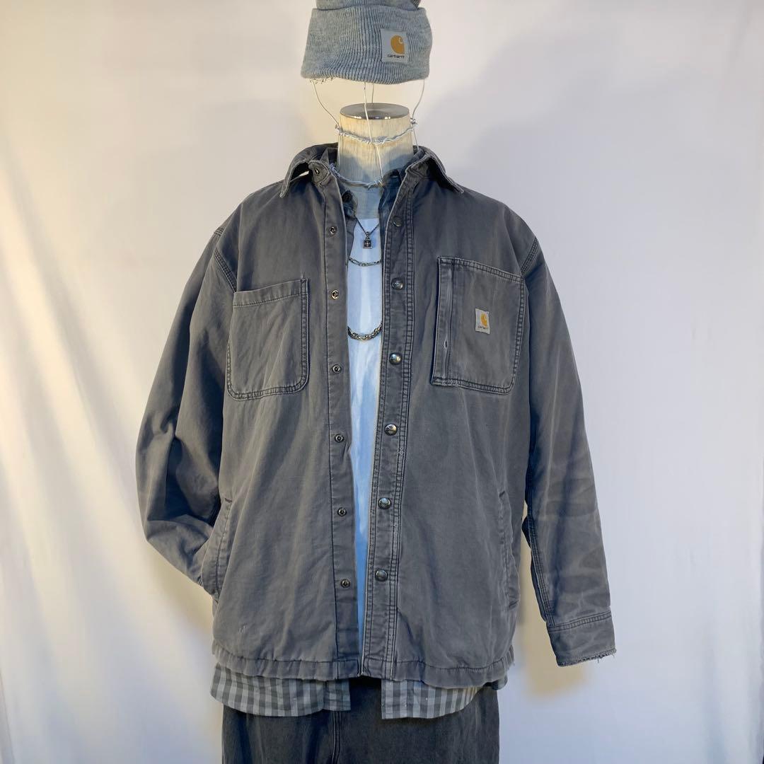 Carhartt カーハート　ダックシャツジャケット　ボロ　グランジ