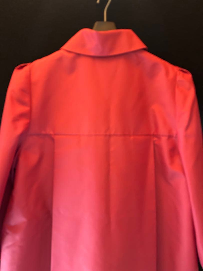 FOXEY 赤 トレンチコート