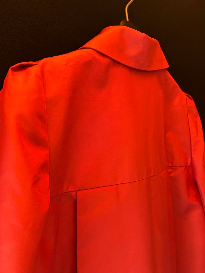 FOXEY 赤 トレンチコート