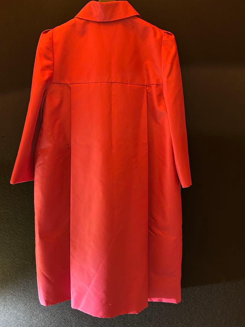 FOXEY 赤 トレンチコート