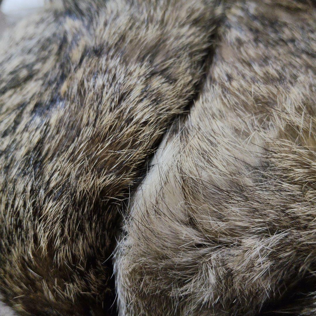 ミンク毛皮 帽子・ウシャンカ・ロシア帽 ヴィンテージボンバーキャップ