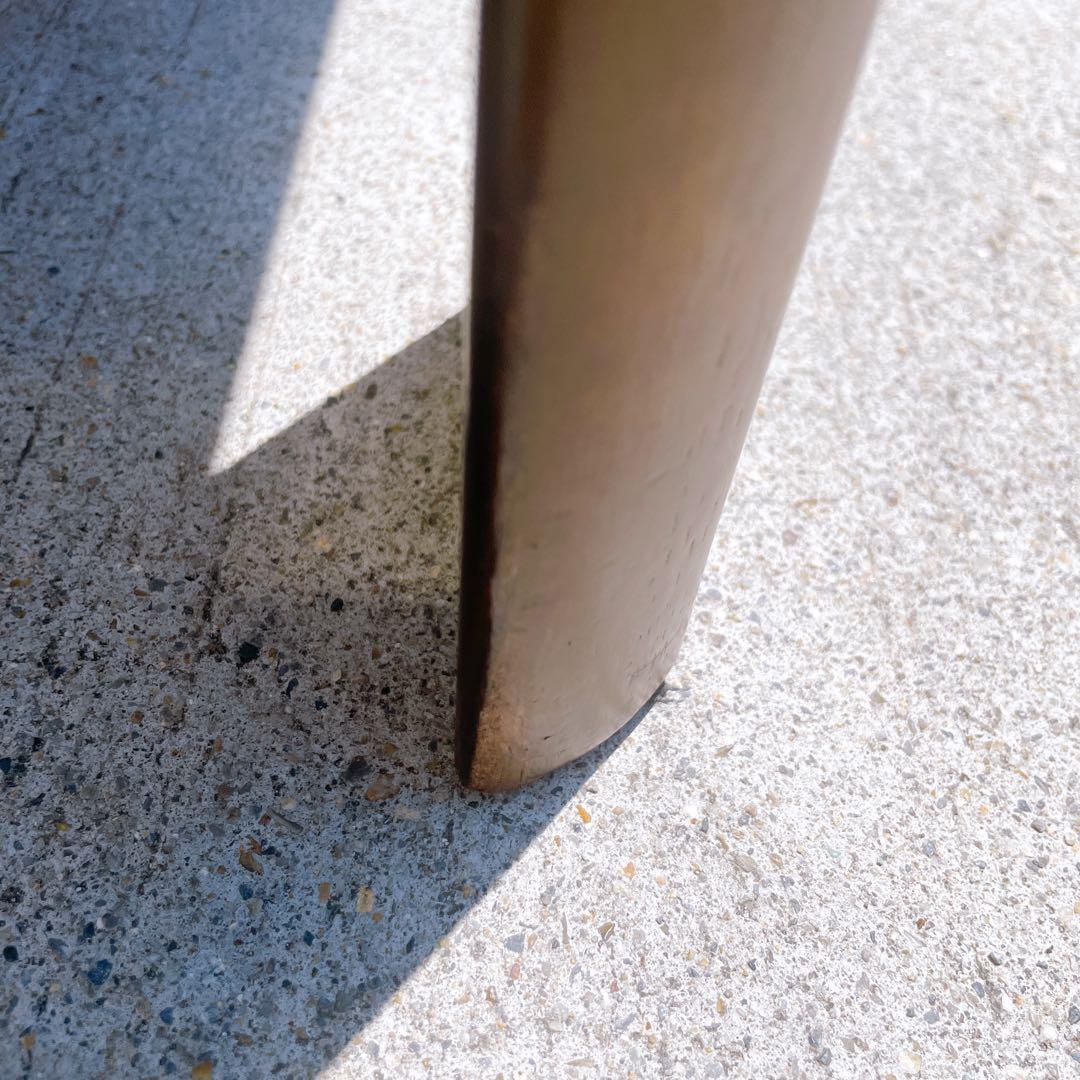 【送料込】maruni マルニ木工 レトロ ガラス天板 ローテーブル