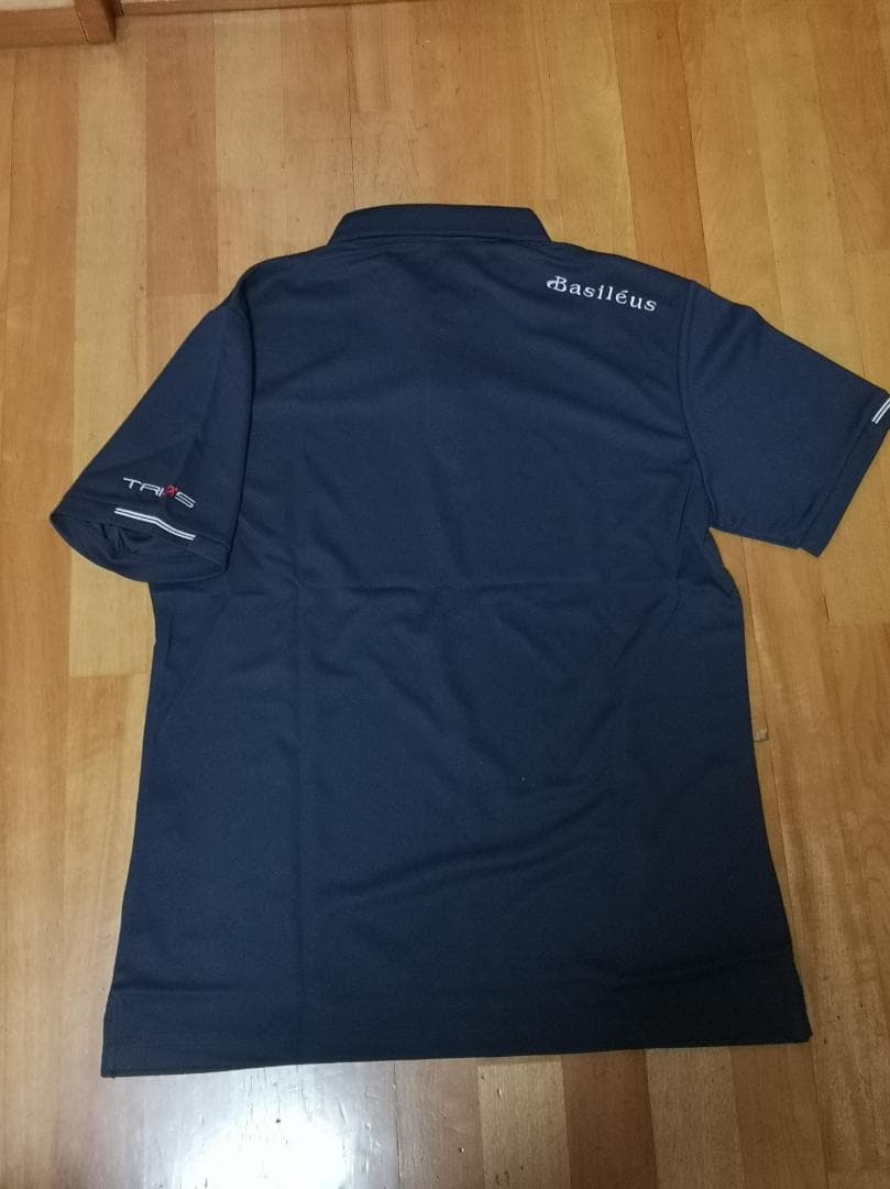 新品 未使用 非売品 トライファス バシレウス ポロシャツ Lサイズ