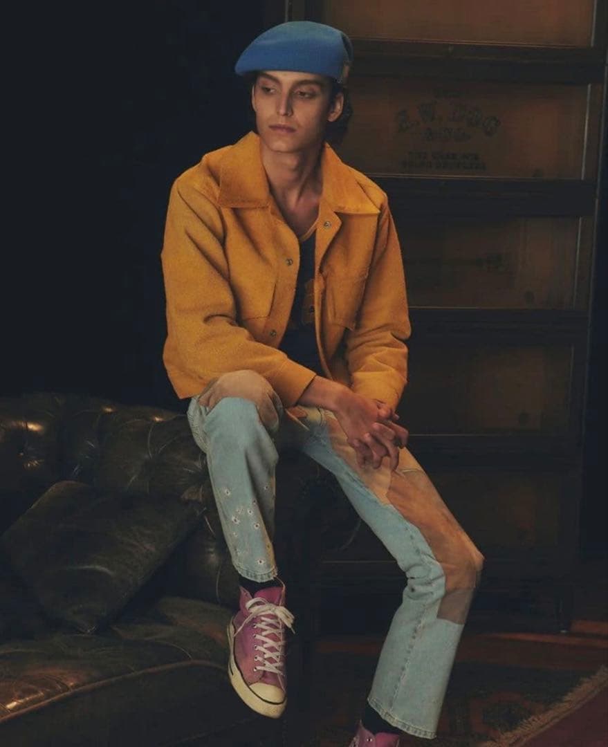 THE H.W.DOG　WOOL BASIC BERET - Black