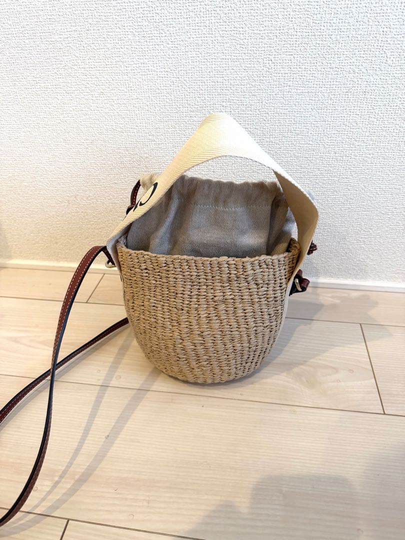 【最安値】CHLOE かごバッグ ベージュ