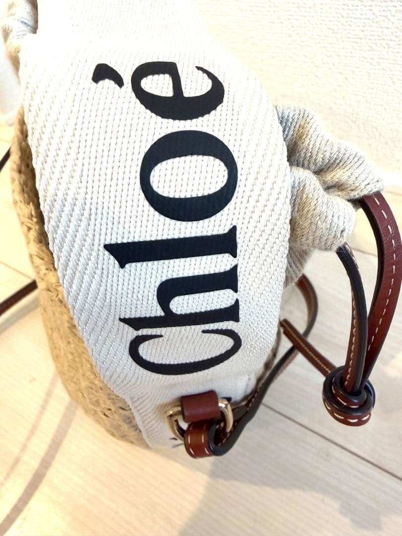 【最安値】CHLOE かごバッグ ベージュ