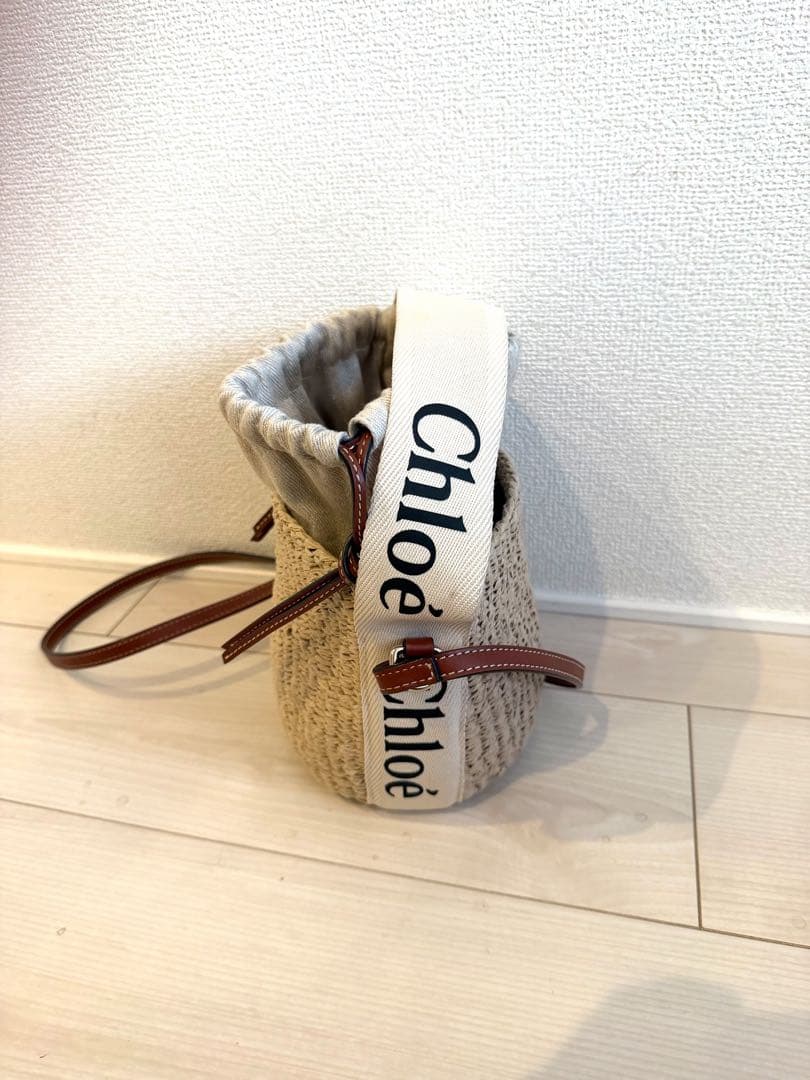 【最安値】CHLOE かごバッグ ベージュ