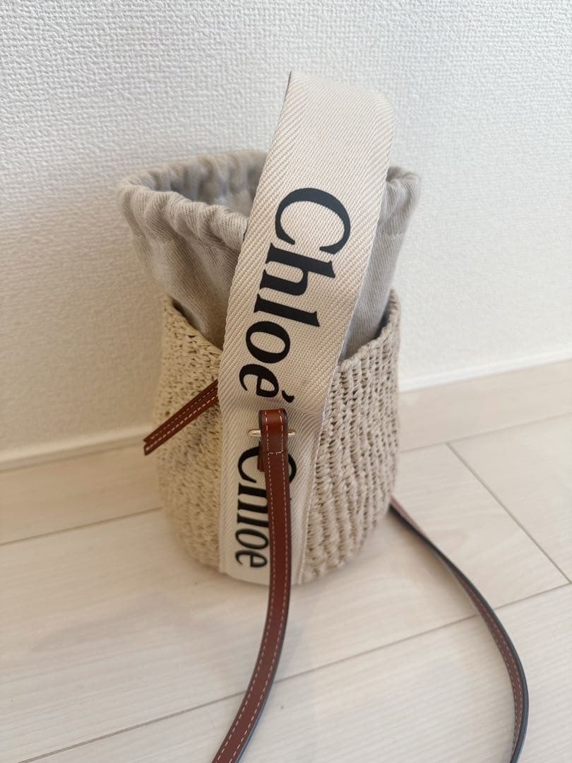 【最安値】CHLOE かごバッグ ベージュ