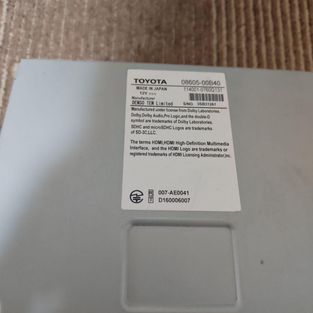 レクソンTOYOTA 9インチ純正カーナビNSZT-Y68Tドラレコ付