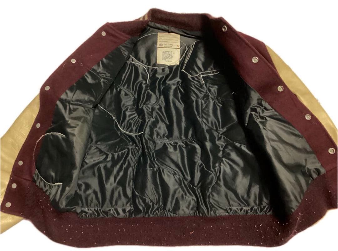 ビンテージ DeLONG フルデコ スタジャン ワッペン 古着