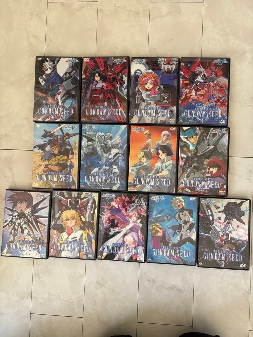 機動戦士ガンダムSEED DVD 13枚　完結
