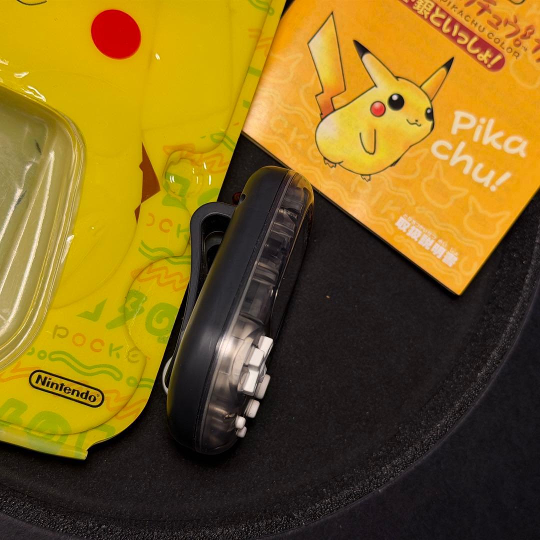 お得極美品！任天堂ポケットピカチュウ！カラー　金・銀といっしょ！動作確認済み