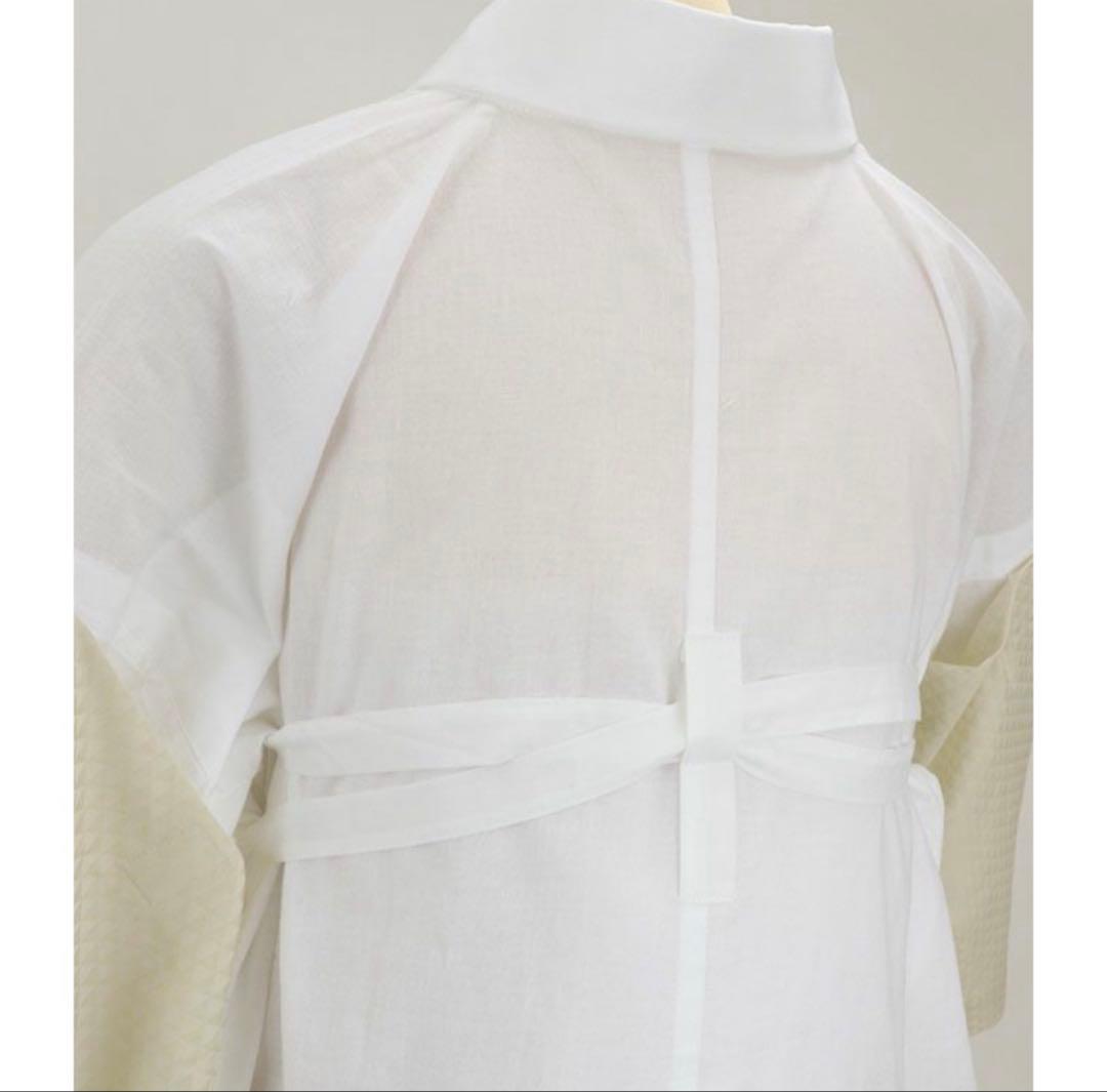 【替袖付き】衿秀 き楽っく長襦袢 袷用　Mサイズ/替袖【道長】/衿芯セット