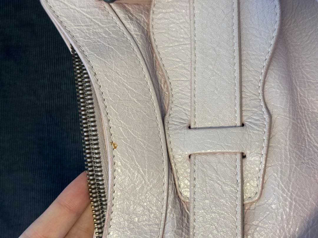 BALENCIAGA バレンシアガ シティ バッグ ベビーピンクバッグ