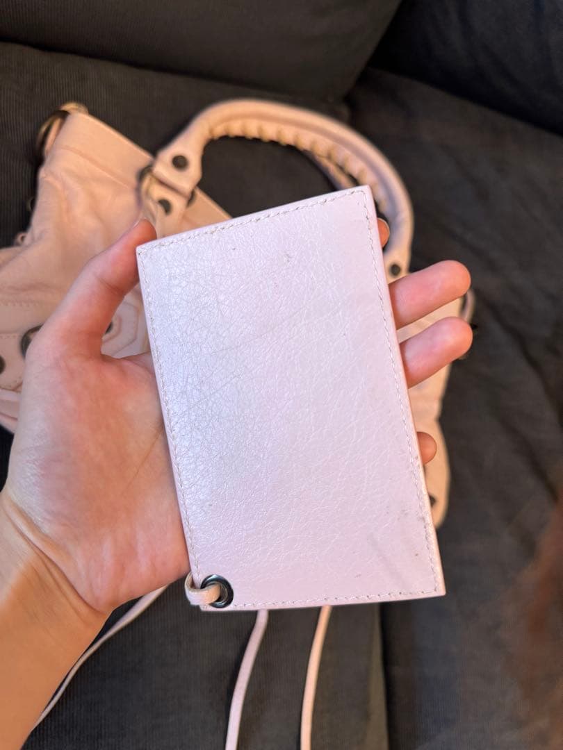 BALENCIAGA バレンシアガ シティ バッグ ベビーピンクバッグ