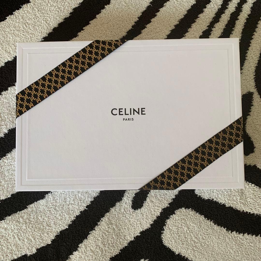CELINE トリオンフ スカーフ/シームレスカシミア　新品未使用品