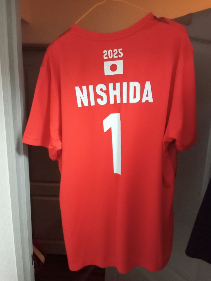 ASICS バレーボール日本代表応援Tシャツ 西田選手 3XL(新品)