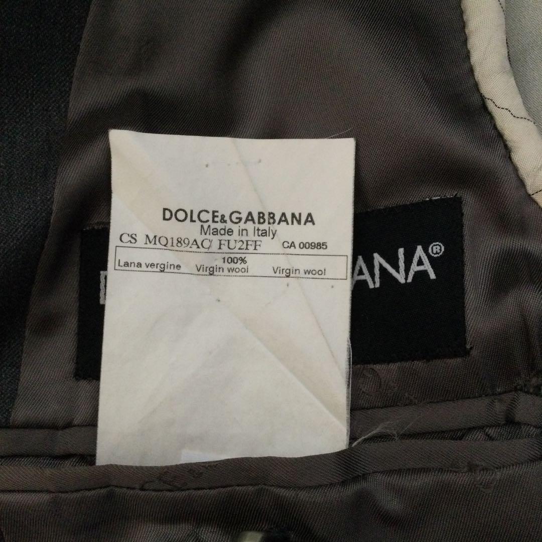 ドルチェ&ガッバーナ スーツ上下 グレー 44サイズ DOLCE&GABBANA