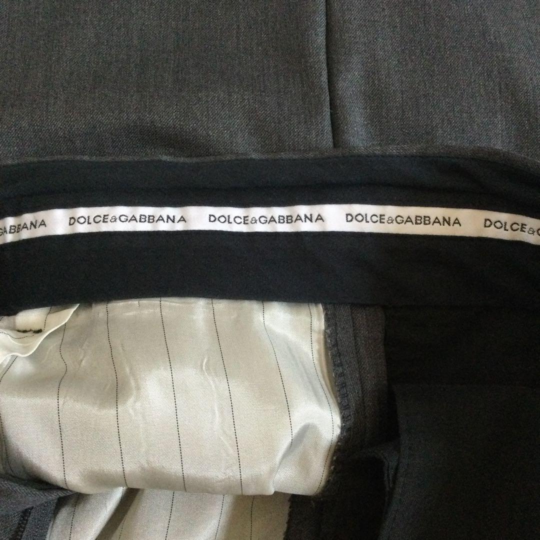 ドルチェ&ガッバーナ スーツ上下 グレー 44サイズ DOLCE&GABBANA
