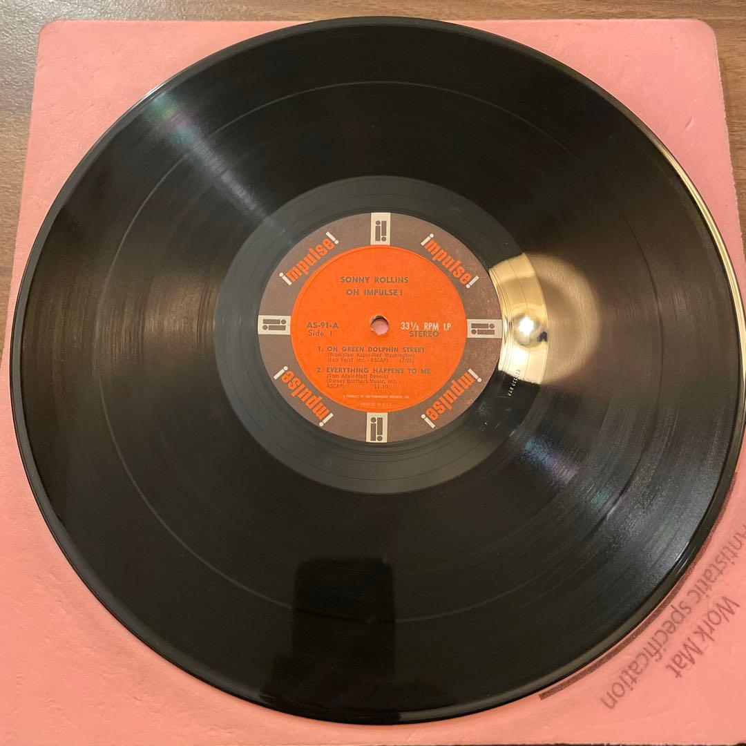 ソニーロリンズ USオリジナル VANGELDER刻印 ジャズ　レコード