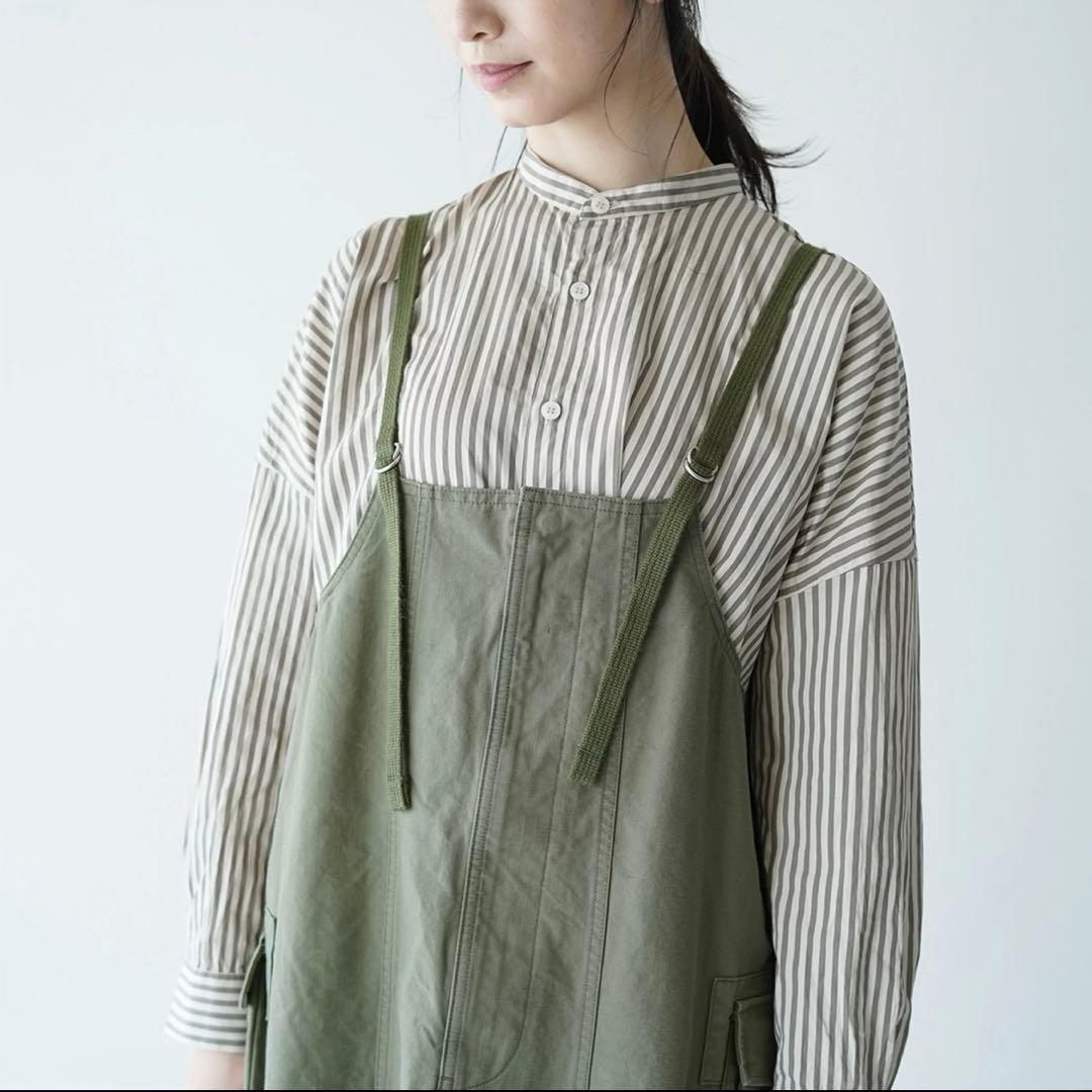 D.M.G ⿻ ファティーグリップ ミリタリー サロペットスカート カジュアル