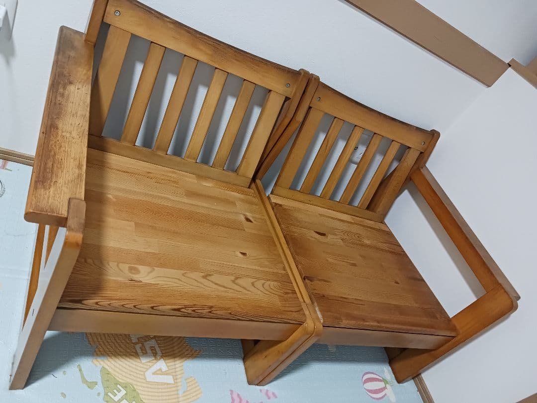 zaki　②YAMAYA ソファフレーム左 ヴィンテージ アンティーク