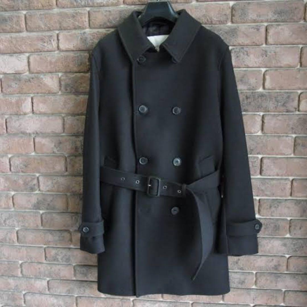 MACKINTOSH マッキントッシュ　ウールコート　ネイビー　フェトラー　36