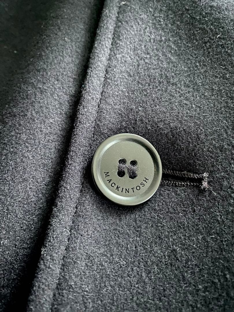 MACKINTOSH マッキントッシュ　ウールコート　ネイビー　フェトラー　36