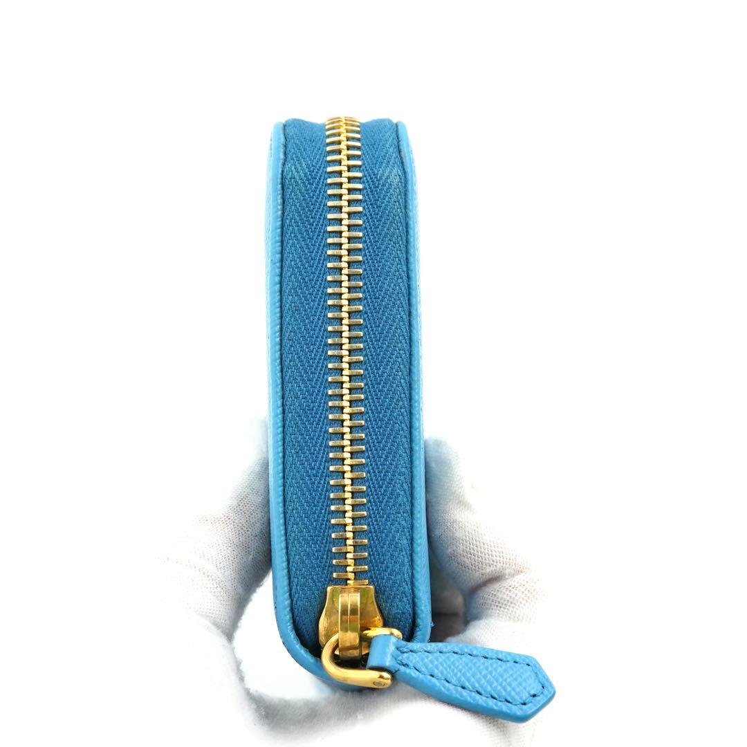 ✨未使用展示品・箱付き✨　PRADA 長財布　サフィアーノ　ラウンドファスナー
