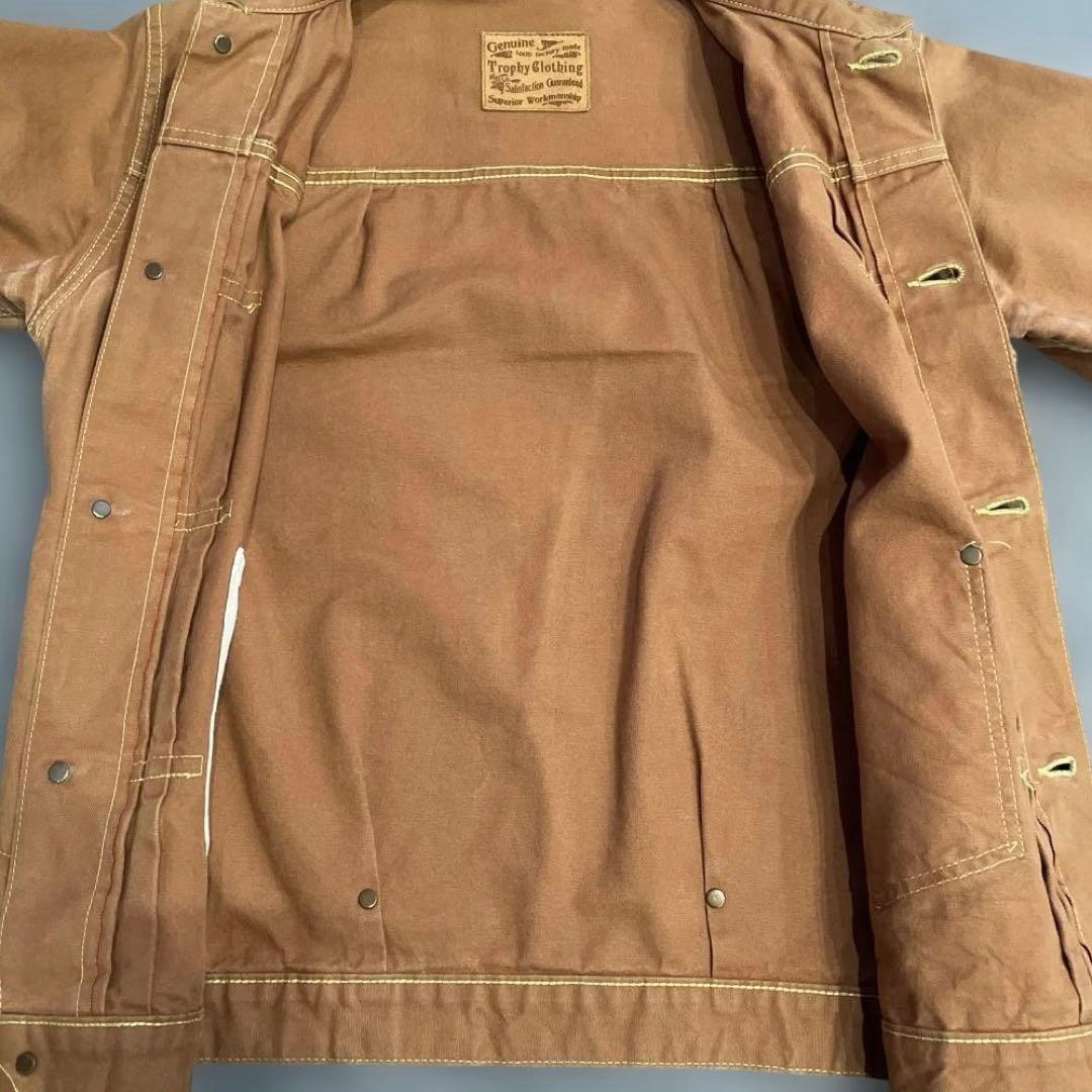 マイケル　トロフィークロージング 1605 ダートデニム ジャケット　L