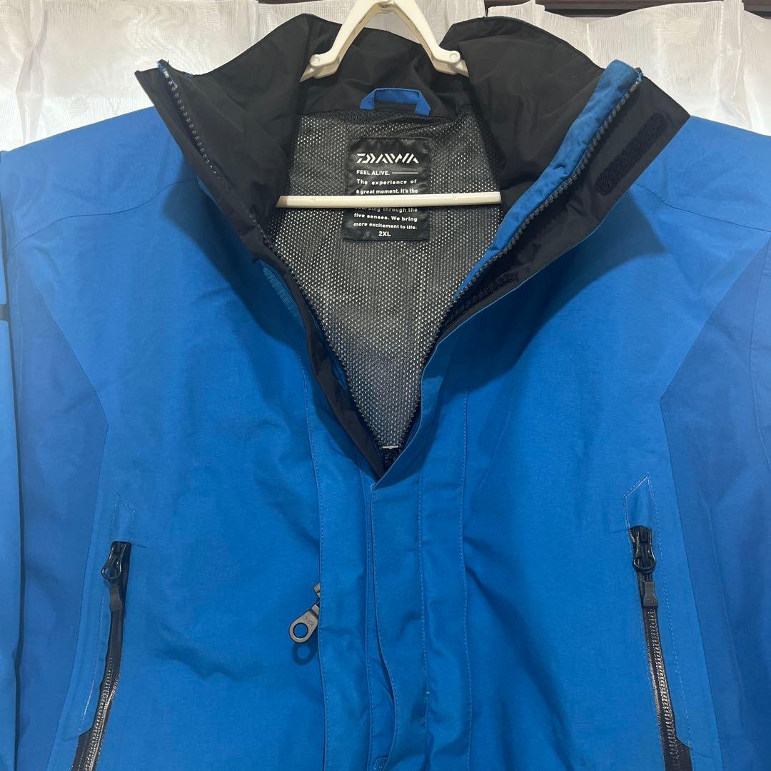 DAIWA◆マウンテンパーカ/XL/ゴアテックス/BLU/DR-1805J