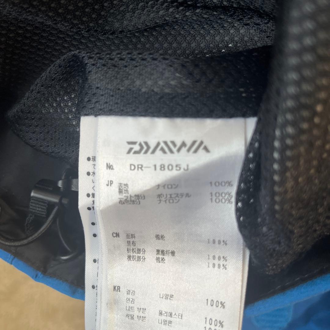 DAIWA◆マウンテンパーカ/XL/ゴアテックス/BLU/DR-1805J