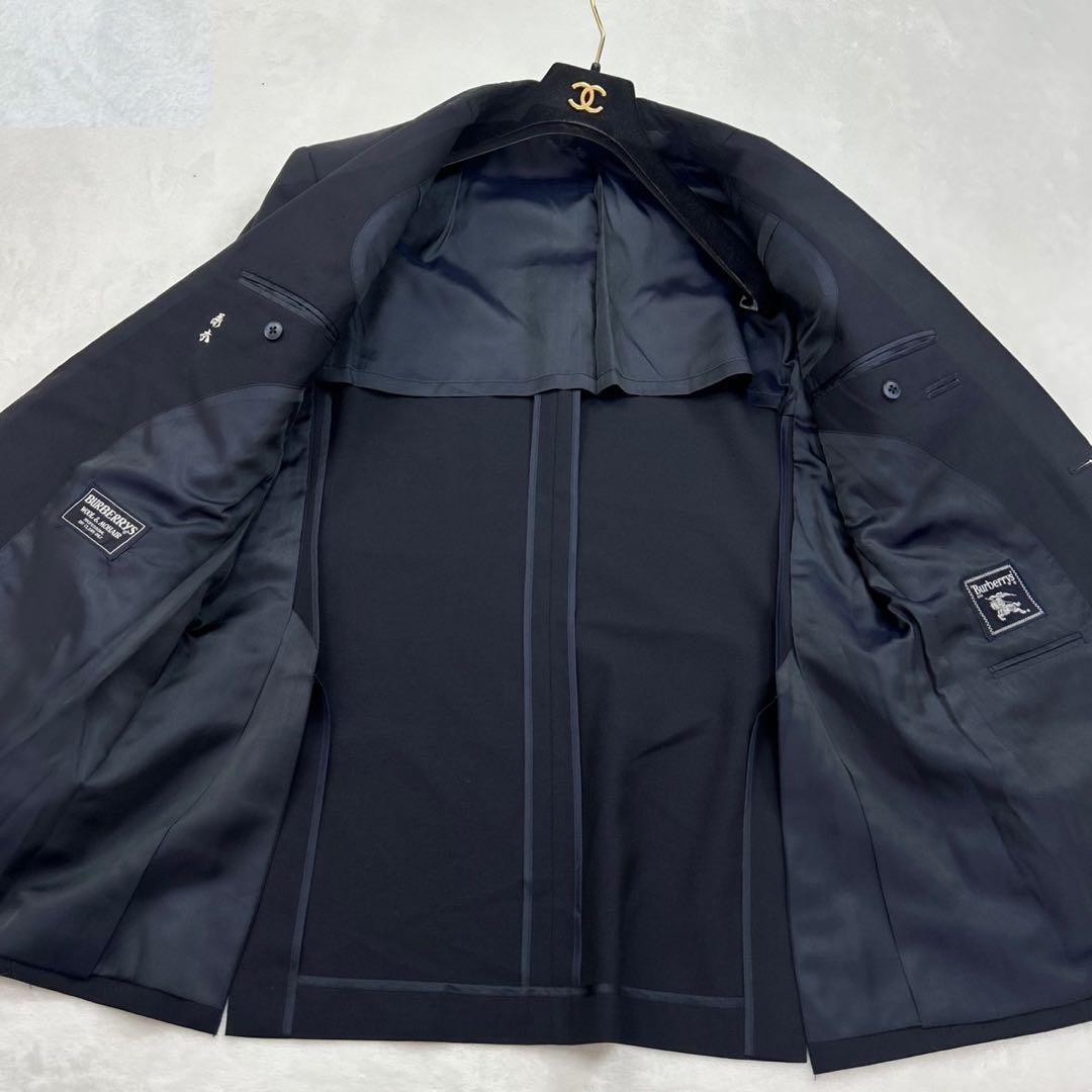 E707 AB6 XL バーバリー ダブル ストライプ スーツ 上下 メンズ